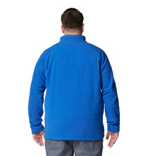 Load image into Gallery viewer, Columbia Men&#39;s Fast Trek III Half Zip Fleece Top (Mountain Blue)
