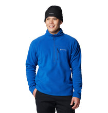 Load image into Gallery viewer, Columbia Men&#39;s Fast Trek III Half Zip Fleece Top (Mountain Blue)
