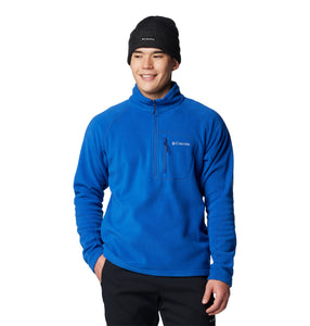 Columbia Men's Fast Trek III Half Zip Fleece Top (Mountain Blue)