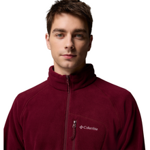 Load image into Gallery viewer, Columbia Men&#39;s Fast Trek III Half Zip Fleece Top (Rich Wine)
