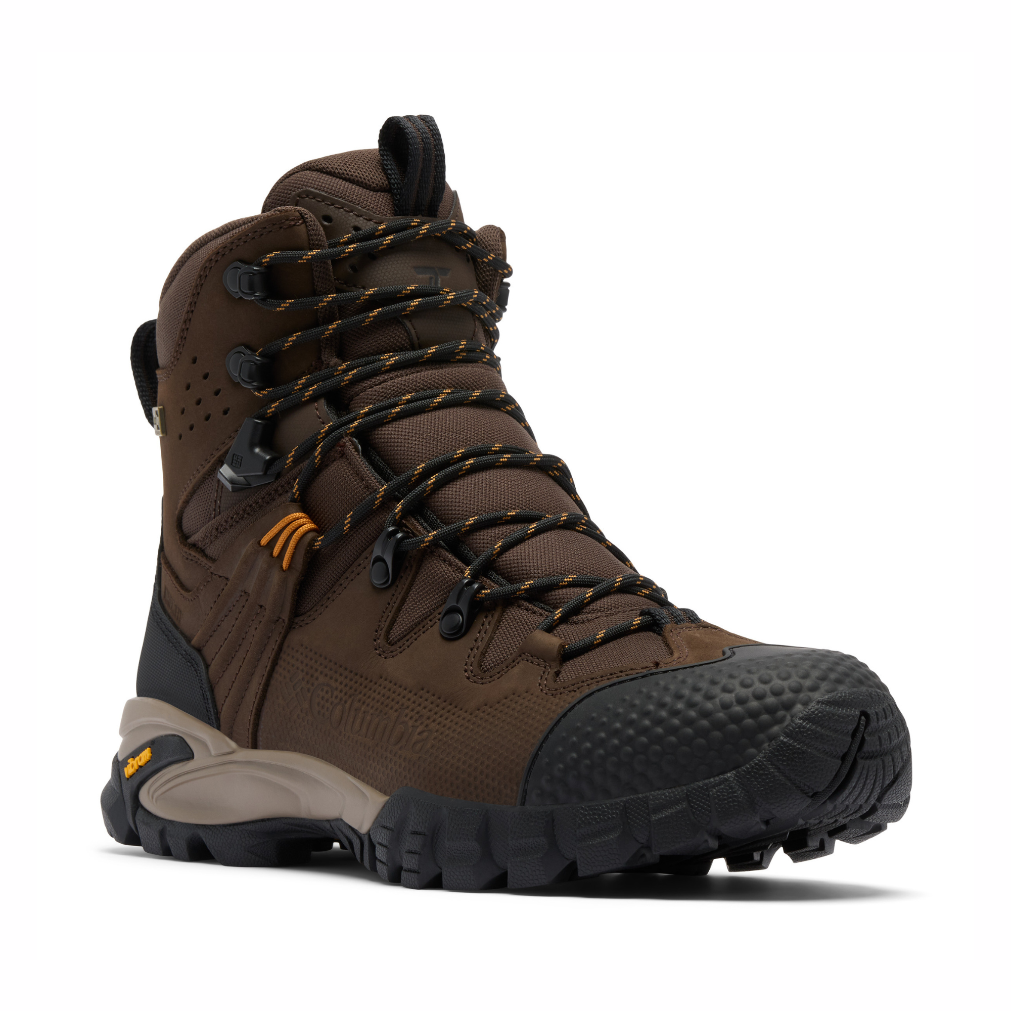 Columbia Men's Geoterra Outdry Leather Trail Boots Cordovan Canyon Sun 231 2079111