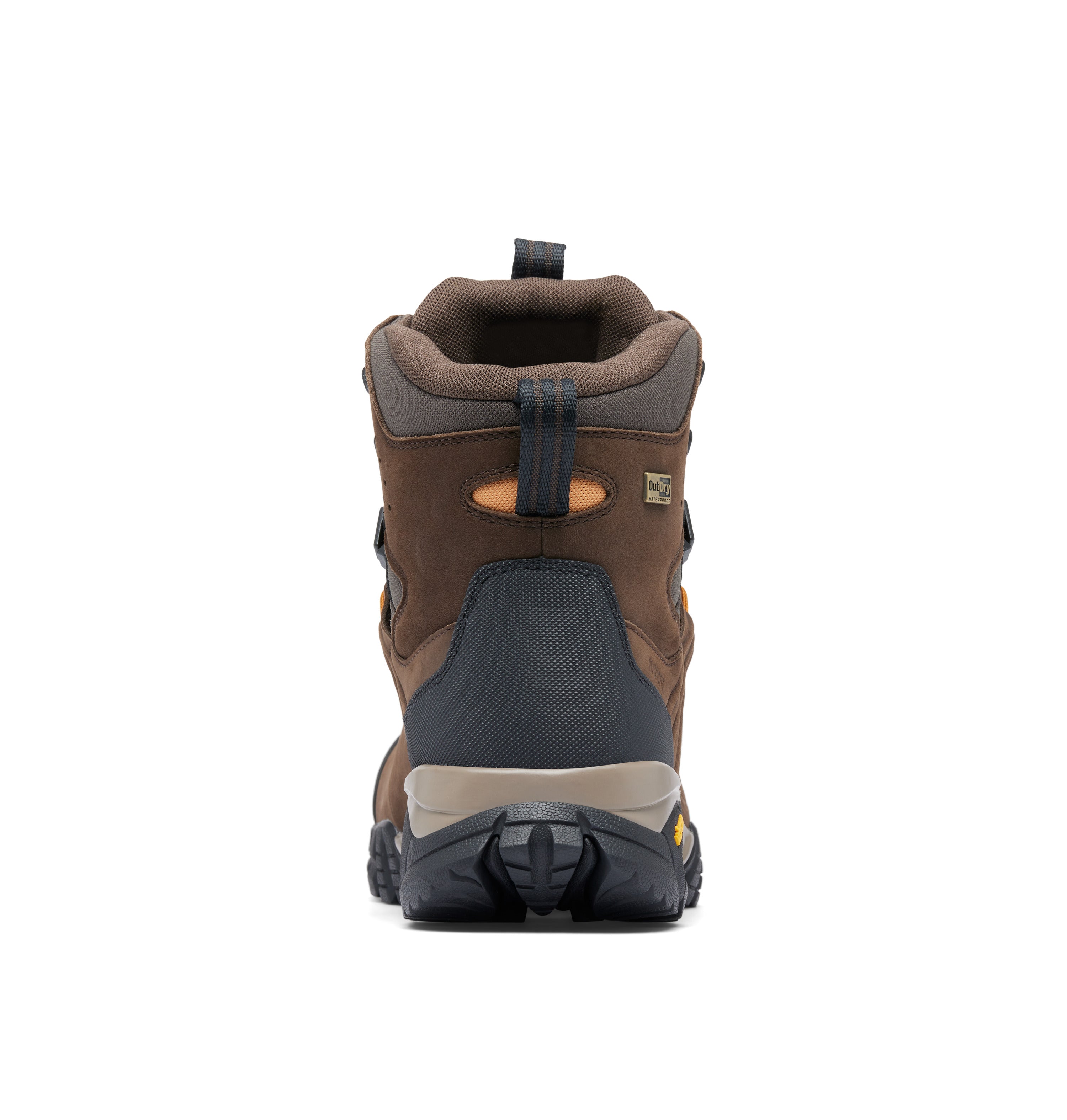 Columbia Men's Geoterra Outdry Leather Trail Boots (Cordovan/Canyon Sun)