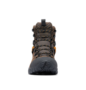 Columbia Men's Geoterra Outdry Leather Trail Boots (Cordovan/Canyon Sun)
