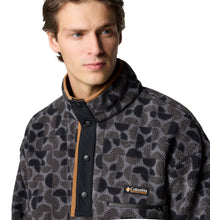 Load image into Gallery viewer, Columbia Men&#39;s Helvetia II Printed Half Snap Fleece (Black Retroscape)
