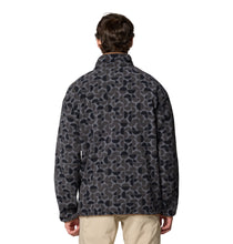 Load image into Gallery viewer, Columbia Men&#39;s Helvetia II Printed Half Snap Fleece (Black Retroscape)
