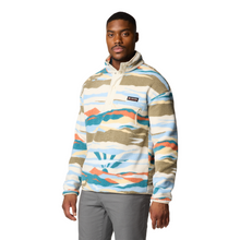 Load image into Gallery viewer, Columbia Men&#39;s Helvetia II Printed Half Snap Fleece (Chalk Rogue Valley)
