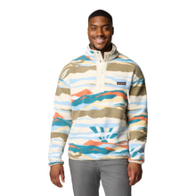 Load image into Gallery viewer, Columbia Men&#39;s Helvetia II Printed Half Snap Fleece (Chalk Rogue Valley)
