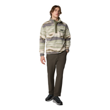 Load image into Gallery viewer, Columbia Men&#39;s Helvetia II Printed Half Snap Fleece (Safari Rouge Valley)
