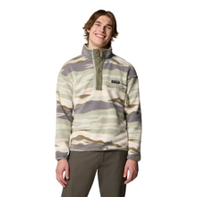 Load image into Gallery viewer, Columbia Men&#39;s Helvetia II Printed Half Snap Fleece (Safari Rouge Valley)
