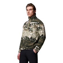 Load image into Gallery viewer, Columbia Men&#39;s Helvetia II Printed Half Snap Fleece Top (Safari Sisters)
