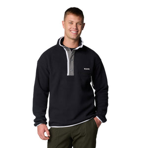 Columbia Men's Helvetia II Half Snap Fleece (Black)