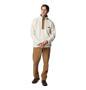 Columbia Men's Helvetia II Half Snap Fleece (Chalk)