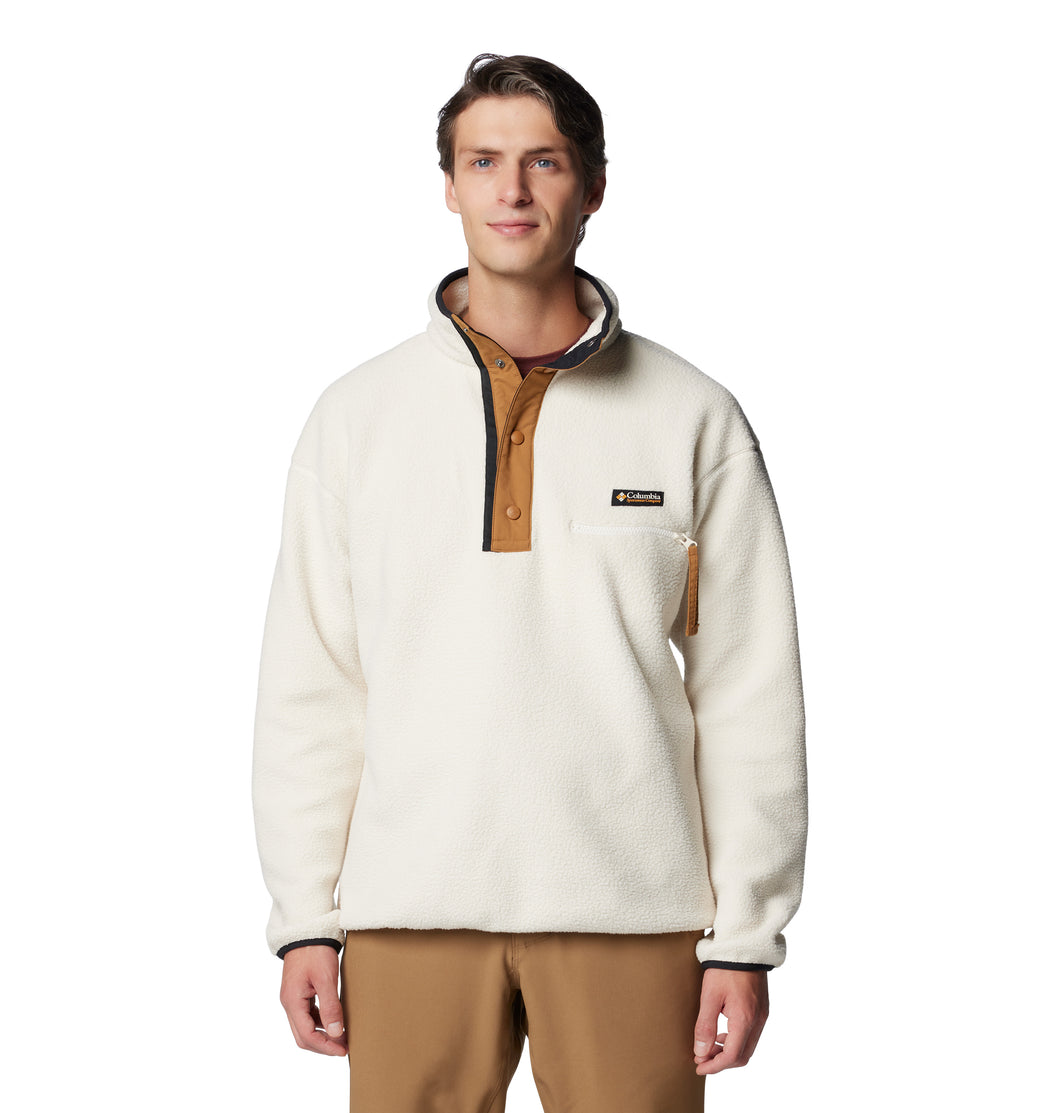 Columbia Men's Helvetia II Half Snap Fleece (Chalk)