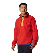 Load image into Gallery viewer, Columbia Men&#39;s Helvetia II Streetwear Half Snap Fleece (Sail Red)
