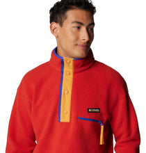 Load image into Gallery viewer, Columbia Men&#39;s Helvetia II Streetwear Half Snap Fleece (Sail Red)
