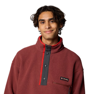 Columbia Men's Helvetia II Streetwear Half Snap Fleece (Spice)