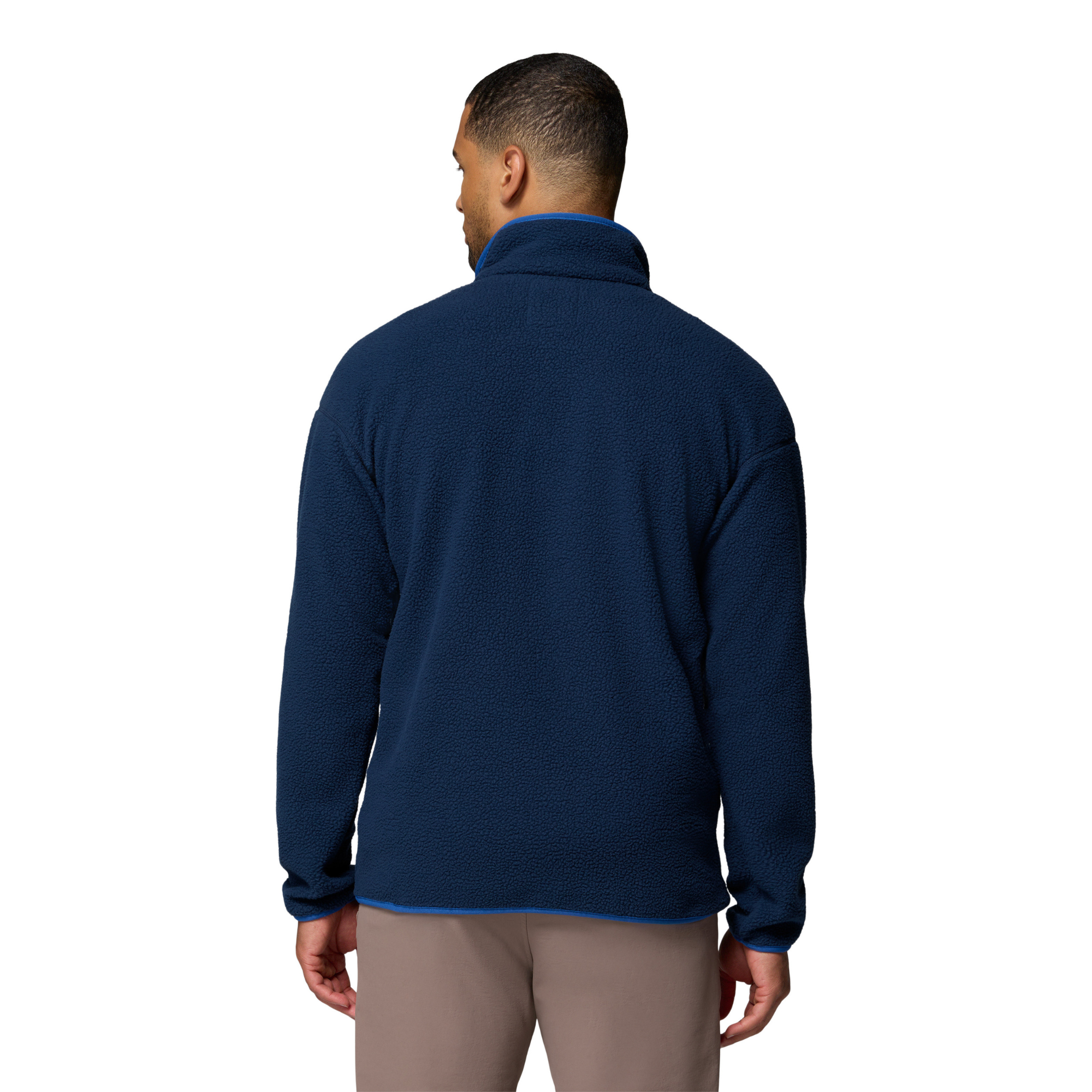 Columbia Men's Helvetia II Half Snap Fleece Top (Collegiate Navy)