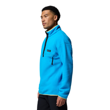 Load image into Gallery viewer, Columbia Men&#39;s Helvetia II Half Snap Fleece Top (Compass Blue)
