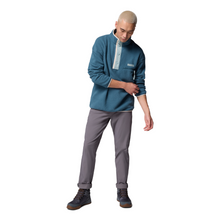 Load image into Gallery viewer, Columbia Men&#39;s Helvetia II Half Snap Fleece Top (Everblue)
