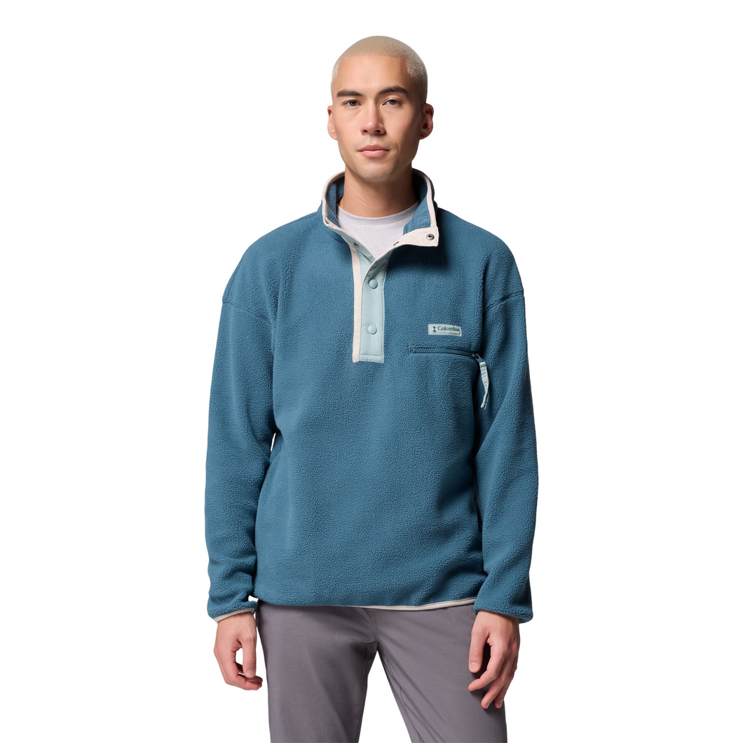 Columbia Men's Helvetia II Half Snap Fleece Top (Everblue)