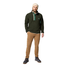 Load image into Gallery viewer, Columbia Men&#39;s Helvetia II Half Snap Fleece Top (Greenscape)
