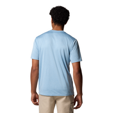 Load image into Gallery viewer, Columbia Men&#39;s Hike Crew Neck Short Sleeve Technical Tee (Ripple Blue)
