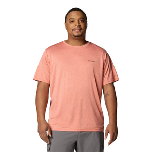 Columbia Men's Hike Crew Neck Short Sleeve Technical Tee (Tuscan Heather)