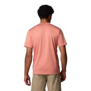 Columbia Men's Hike Crew Neck Short Sleeve Technical Tee (Tuscan Heather)