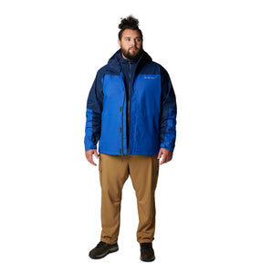 Columbia Men's Hikebound II 3-IN-1 Interchange Insulated Waterproof Jacket (Mountain Blue)