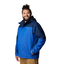 Load image into Gallery viewer, Columbia Men&#39;s Hikebound II 3-IN-1 Interchange Insulated Waterproof Jacket (Mountain Blue)
