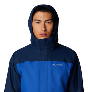 Columbia Men's Hikebound II 3-IN-1 Interchange Insulated Waterproof Jacket (Mountain Blue)