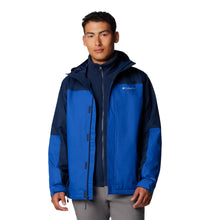 Load image into Gallery viewer, Columbia Men&#39;s Hikebound II 3-IN-1 Interchange Insulated Waterproof Jacket (Mountain Blue)
