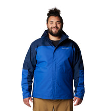 Load image into Gallery viewer, Columbia Men&#39;s Hikebound II 3-IN-1 Interchange Insulated Waterproof Jacket (Mountain Blue)
