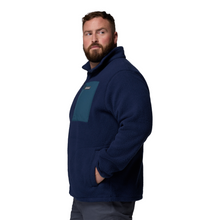 Load image into Gallery viewer, Columbia Men&#39;s Jasper Ridge Pebbled Full Zip Fleece (Collegiate Navy/Everblue)
