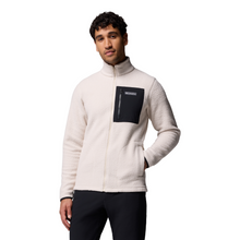 Load image into Gallery viewer, Columbia Men&#39;s Jasper Ridge Pebbled Full Zip Fleece (Dark Stone/Black)
