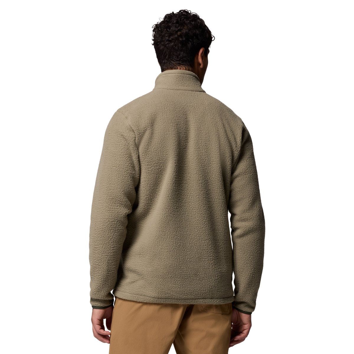 Columbia Men's Jasper Ridge Pebbled Full Zip Fleece (Stone Green/Greenscape)