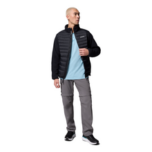 Load image into Gallery viewer, Columbia Men&#39;s Juniper Peak Hybrid Down Insulated Jacket (Black)
