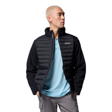 Load image into Gallery viewer, Columbia Men&#39;s Juniper Peak Hybrid Down Insulated Jacket (Black)

