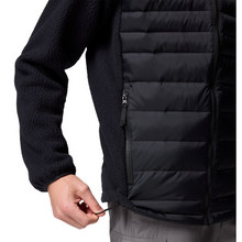 Load image into Gallery viewer, Columbia Men&#39;s Juniper Peak Hybrid Down Insulated Jacket (Black)
