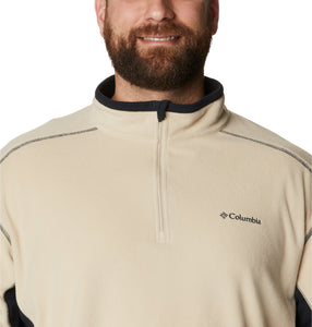 Columbia Men's Klamath Range Half Zip II Fleece Top (Ancient Fossil)