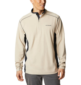 Columbia Men's Klamath Range Half Zip II Fleece Top (Ancient Fossil)