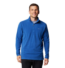 Load image into Gallery viewer, Columbia Men&#39;s Klamath Range Half Zip II Fleece Top (Mountain Blue)
