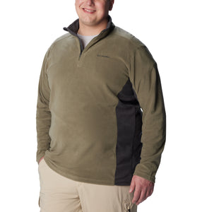 Columbia Men's Klamath Range II Half Zip Fleece Top (Stone Green/Shark)