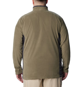 Columbia Men's Klamath Range II Half Zip Fleece Top (Stone Green/Shark)