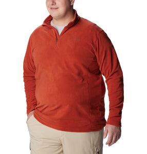 Columbia Men's Klamath Range II Half Zip Fleece Top (Warp Red)