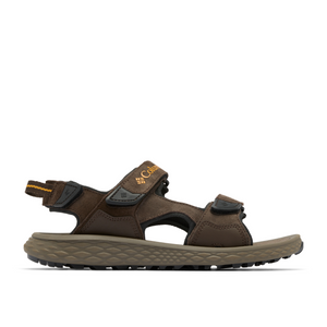 Columbia Men's Konos Hiker 3-Strap Sandals (Cordovan/Mud)