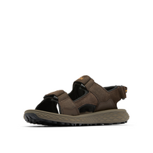 Load image into Gallery viewer, Columbia Men&#39;s Konos Hiker 3-Strap Sandals (Cordovan/Mud)
