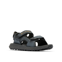 Load image into Gallery viewer, Columbia Men&#39;s Konos Hiker 3-Strap Sandals (Graphite/Black)
