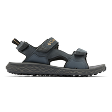 Load image into Gallery viewer, Columbia Men's Konos Hiker 3-Strap Sandals (Graphite/Black)
