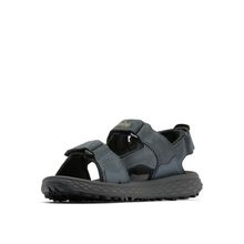 Load image into Gallery viewer, Columbia Men&#39;s Konos Hiker 3-Strap Sandals (Graphite/Black)
